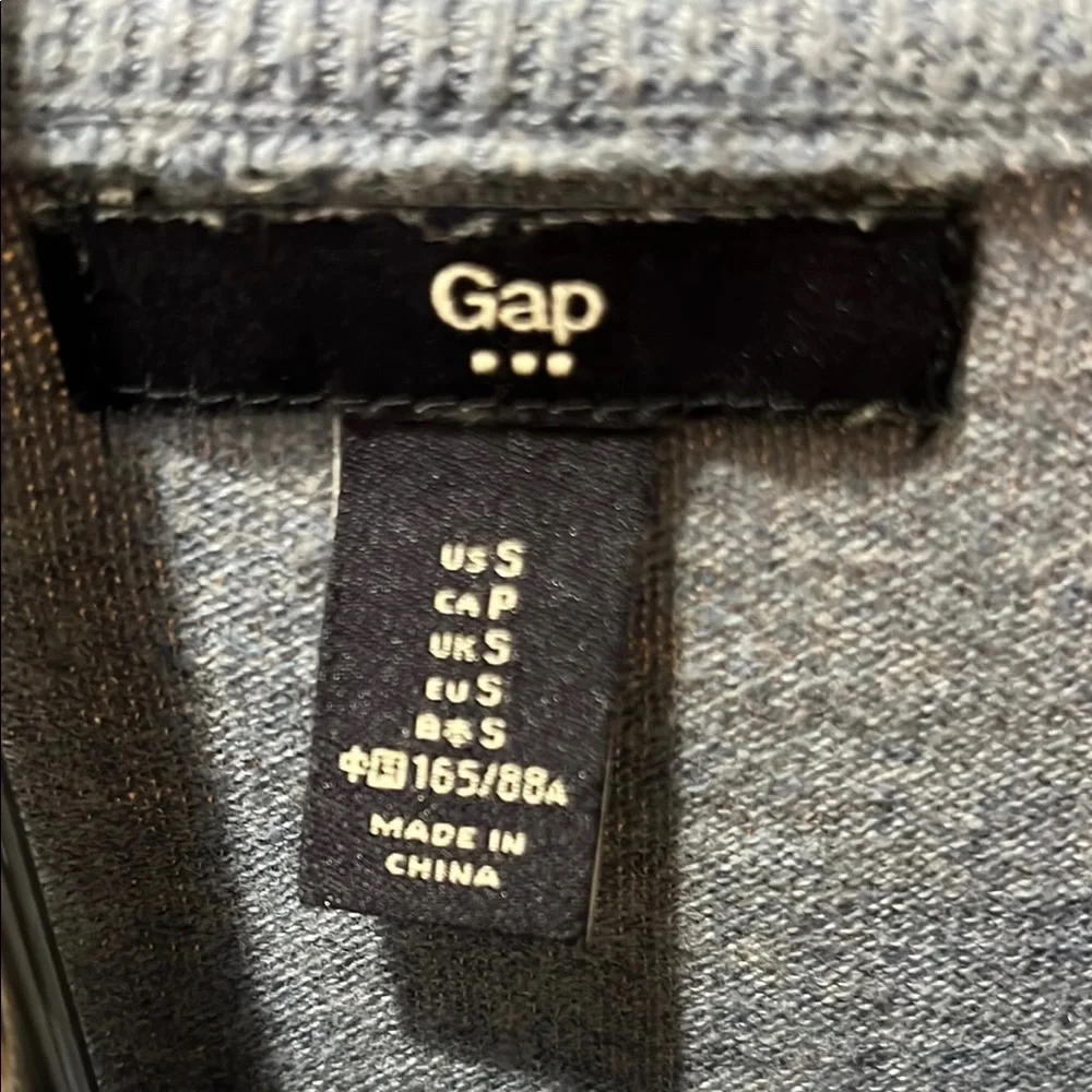 GAP Blue Sweater with White Bicycle Design - Picture 2 of 10